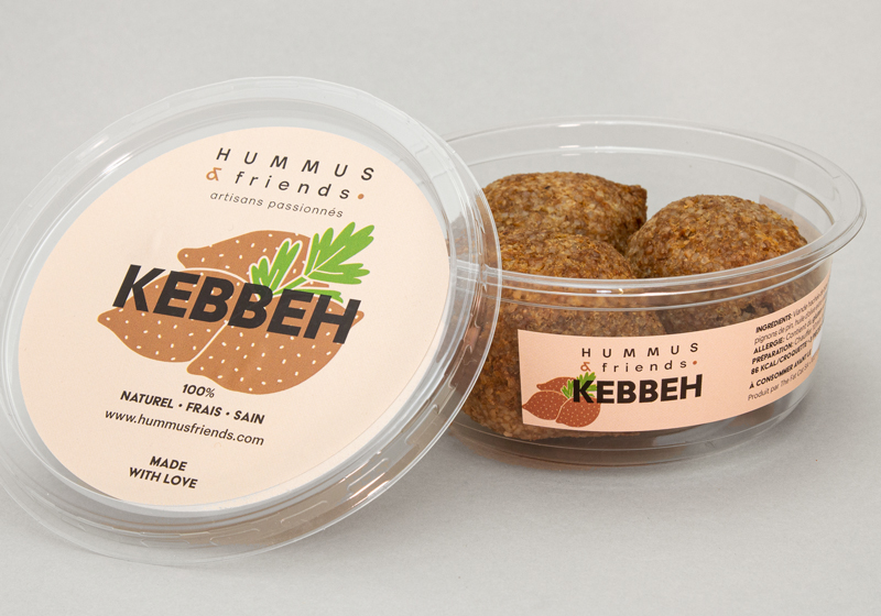 Kebbeh conçu par Hummus&Friends - spécialités libanaises